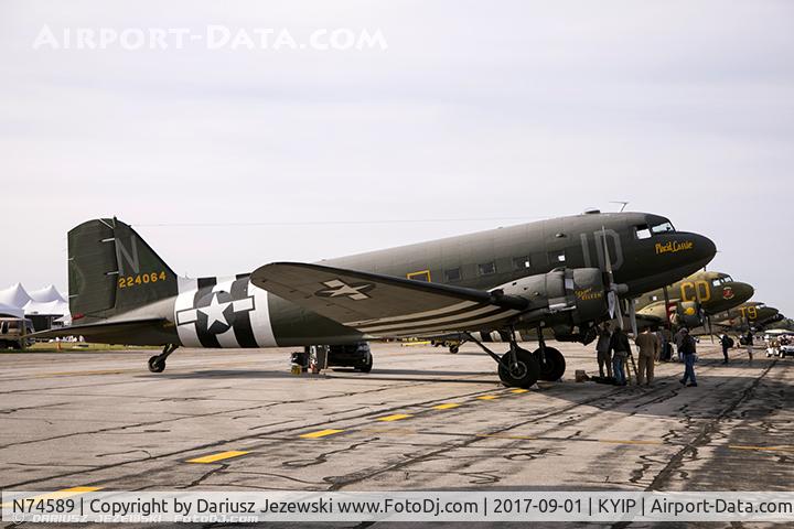 N74589, 1943 Douglas DC3C-S1C3G (C-47A) C/N 9926, Douglas DC-3C-S1C3G  C/N 9926, N74589