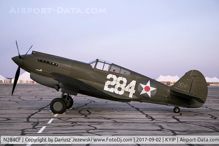 N284CF, 1941 Curtiss P-40B Warhawk C/N 16073, Curtiss P-40B Warhawk  C/N 16073, NX284CF