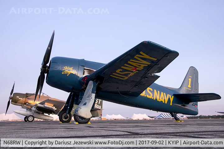 N68RW, 1947 Grumman F8F-2 (G58) Bearcat C/N D.1162, Grumman F8F-2 Bearcat 