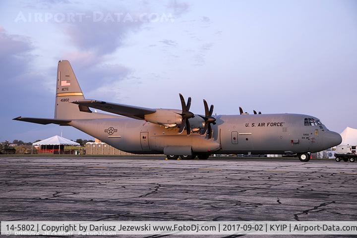 14-5802, Lockheed Martin C-130J-30 Super Hercules C/N 382-5802, C-130J Hercules 14-5802 from 48th AS 314th AW Little Rock AFB, AR