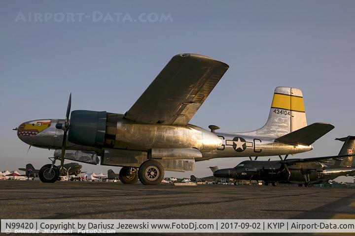 N99420, 1944 Douglas B-26B Invader C/N 27383, Douglas B-26B Invader 