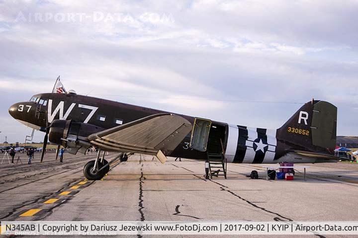 N345AB, 1943 Douglas DC3C-S1C3G (C-47A) C/N 13803, Douglas DC-3C-S1C3G  C/N 13803, N345AB