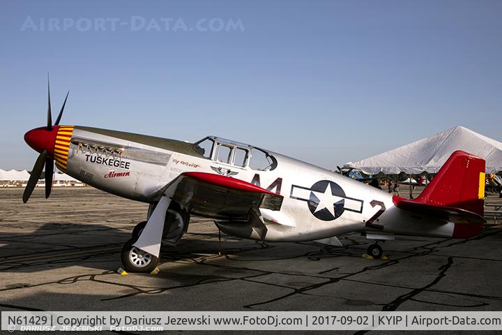 N61429, 1942 North American P-51C Mustang C/N 103-26199, North American P-51C Mustang 