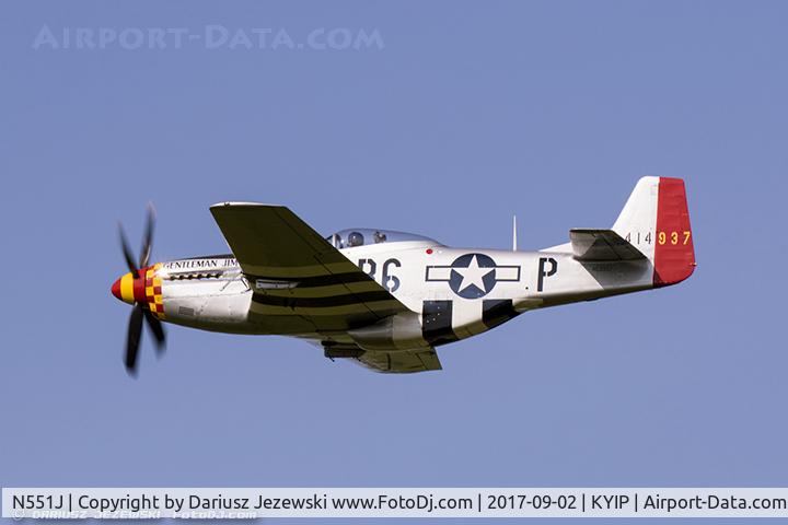 N551J, 1957 North American P-51D Mustang C/N 44-74230, North American P-51D Mustang 