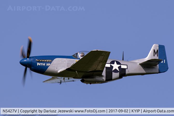 N5427V, 1944 North American F-51D Mustang C/N 44-72942, North American F-51D Mustang 