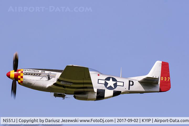 N551J, 1957 North American P-51D Mustang C/N 44-74230, North American P-51D Mustang 