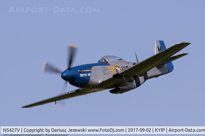 N5427V, 1944 North American F-51D Mustang C/N 44-72942, North American F-51D Mustang 