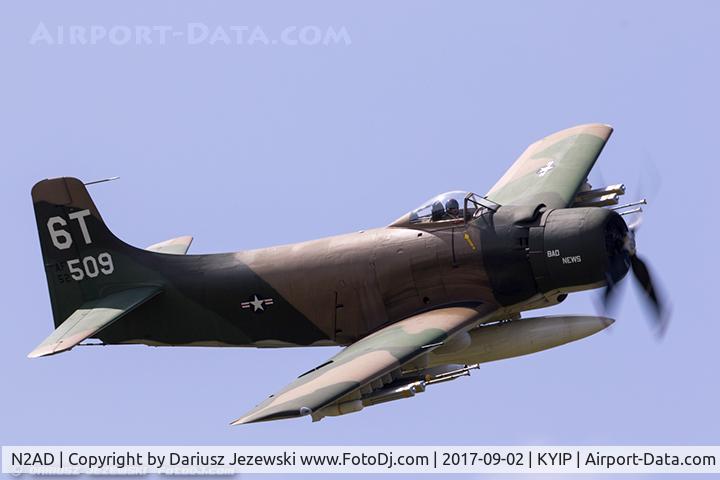 N2AD, 1947 Douglas AD-1 Skyraider C/N 09257/2085, Douglas AD-1 Skyraider 