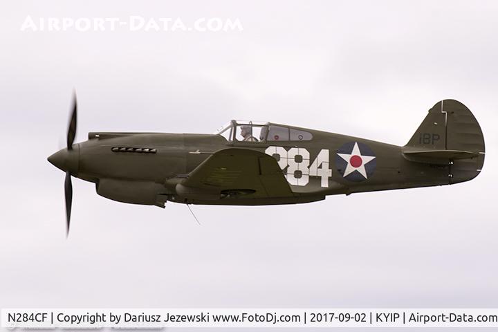 N284CF, 1941 Curtiss P-40B Warhawk C/N 16073, Curtiss P-40B Warhawk  C/N 16073, NX284CF