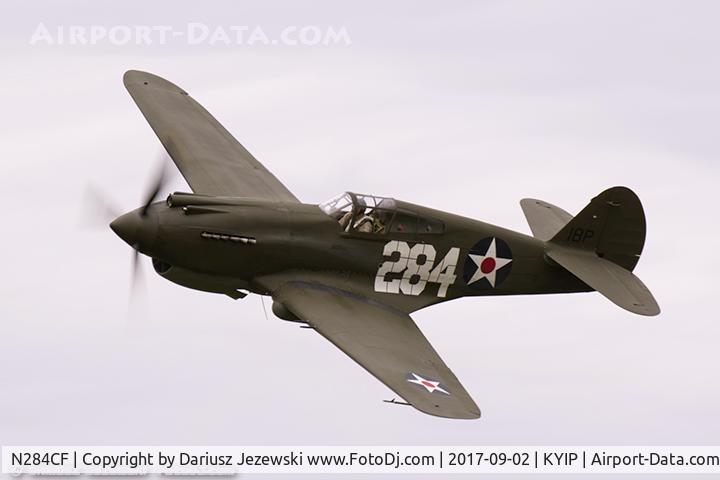 N284CF, 1941 Curtiss P-40B Warhawk C/N 16073, Curtiss P-40B Warhawk  C/N 16073, NX284CF