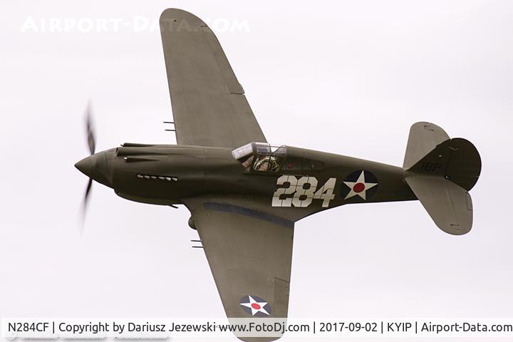 N284CF, 1941 Curtiss P-40B Warhawk C/N 16073, Curtiss P-40B Warhawk  C/N 16073, NX284CF