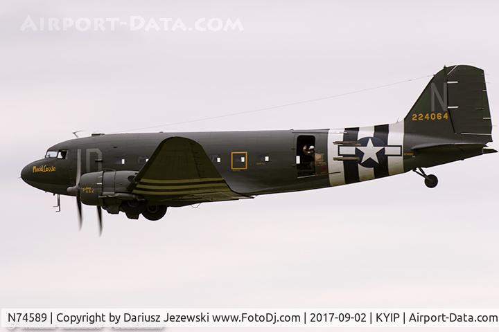 N74589, 1943 Douglas DC3C-S1C3G (C-47A) C/N 9926, Douglas DC-3C-S1C3G  C/N 9926, N74589
