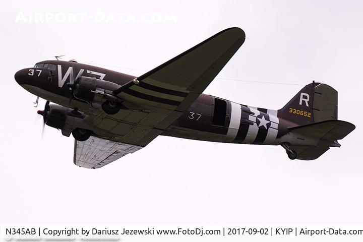 N345AB, 1943 Douglas DC3C-S1C3G (C-47A) C/N 13803, Douglas DC-3C-S1C3G  C/N 13803, N345AB
