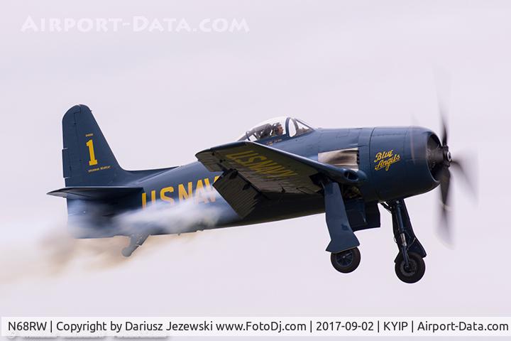 N68RW, 1947 Grumman F8F-2 (G58) Bearcat C/N D.1162, Grumman F8F-2 Bearcat 