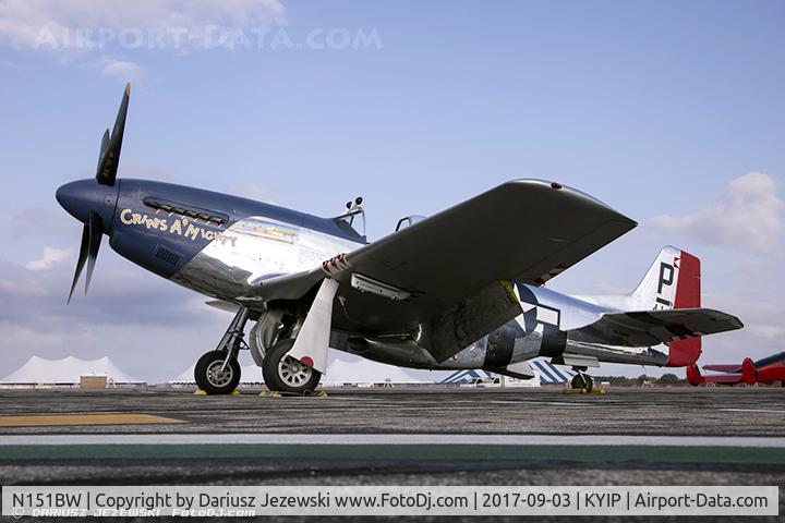 N151BW, 1962 North American P-51D Mustang C/N 44-74813, North American P-51D Mustang 