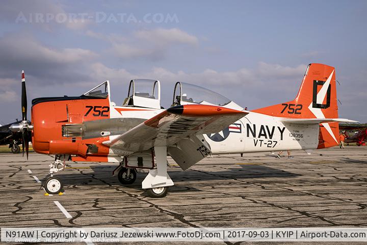 N91AW, North American T-28B Trojan C/N 200-427 (138356), North American T-28B Trojan  C/N 138356, NX91AW
