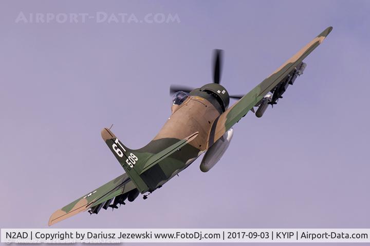 N2AD, 1947 Douglas AD-1 Skyraider C/N 09257/2085, Douglas AD-1 Skyraider 