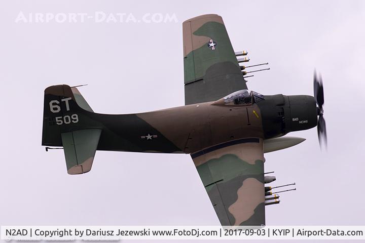 N2AD, 1947 Douglas AD-1 Skyraider C/N 09257/2085, Douglas AD-1 Skyraider 