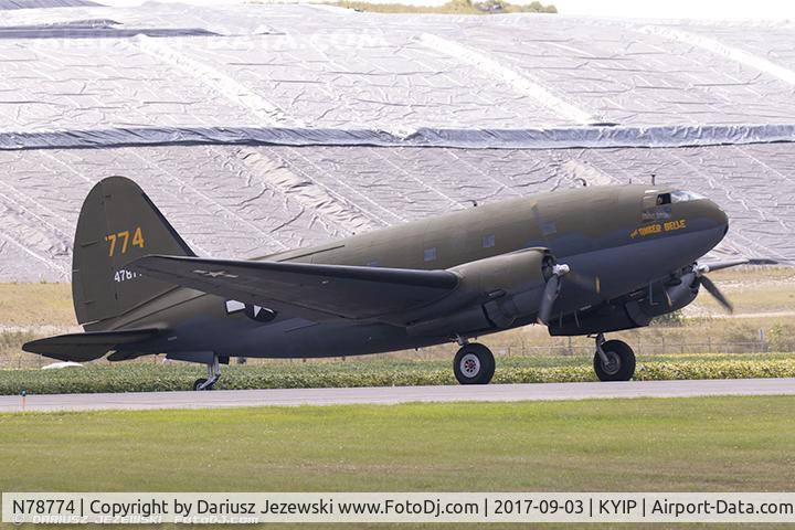 N78774, 1944 Curtiss C-46F Commando C/N 22597, Curtiss Wright C-46F Commando 