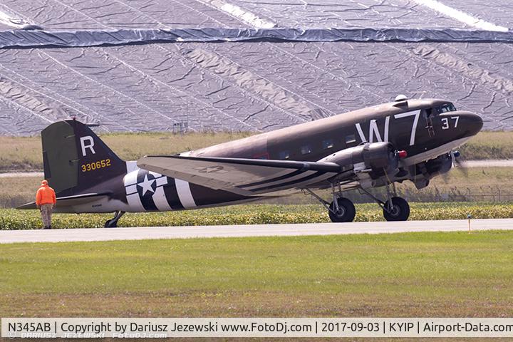 N345AB, 1943 Douglas DC3C-S1C3G (C-47A) C/N 13803, Douglas DC-3C-S1C3G  C/N 13803, N345AB