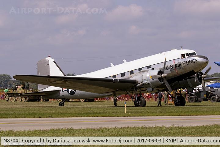N8704, 1944 Douglas DC3C-S4C4G (TC-47B-30-DK) C/N 33048, Douglas DC-3C-S4C4G 