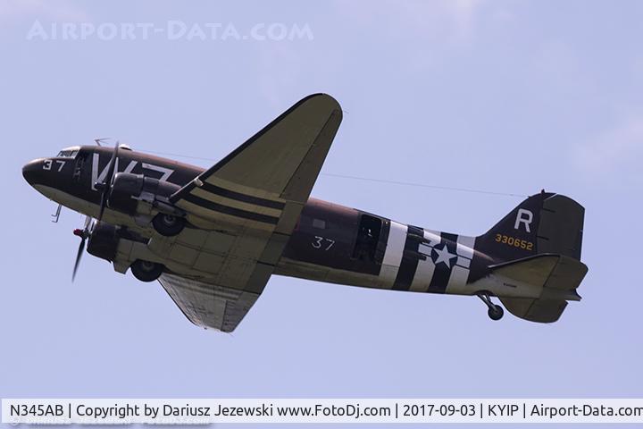 N345AB, 1943 Douglas DC3C-S1C3G (C-47A) C/N 13803, Douglas DC-3C-S1C3G  C/N 13803, N345AB