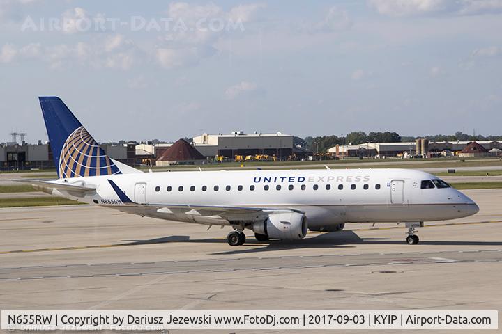N655RW, 2005 Embraer 170SE (ERJ-170-100SE) C/N 17000105, Embraer 170SE (ERJ-170-100SE)  C/N 17000105, N655RW