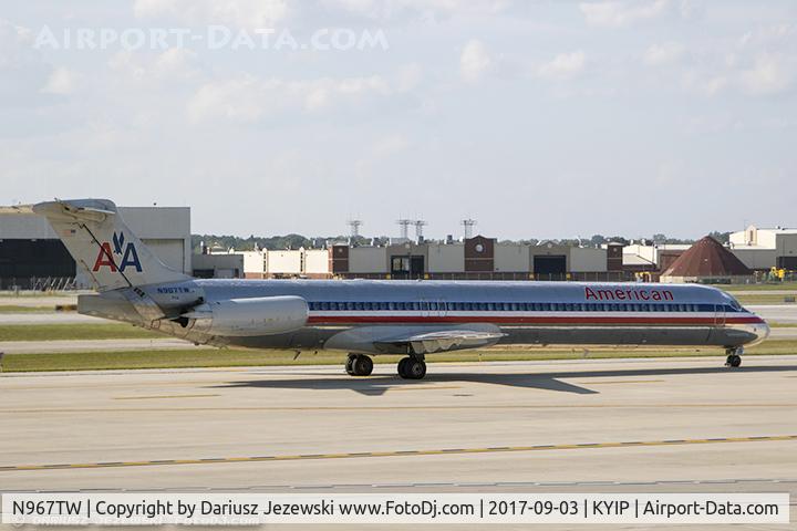 N967TW, 1999 McDonnell Douglas MD-83 (DC-9-83) C/N 53617, Mcdonnell Douglas DC-9-83(MD-83)  C/N 53617, N967TW