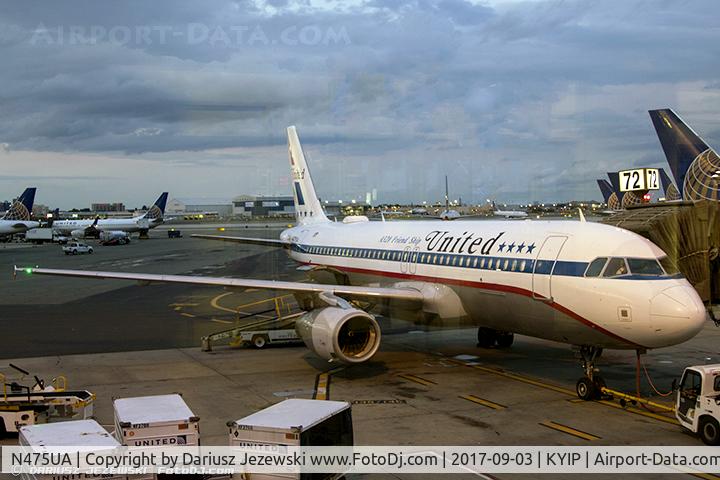 N475UA, 2001 Airbus A320-232 C/N 1495, Airbus A320-232   C/N 1495, N475UA