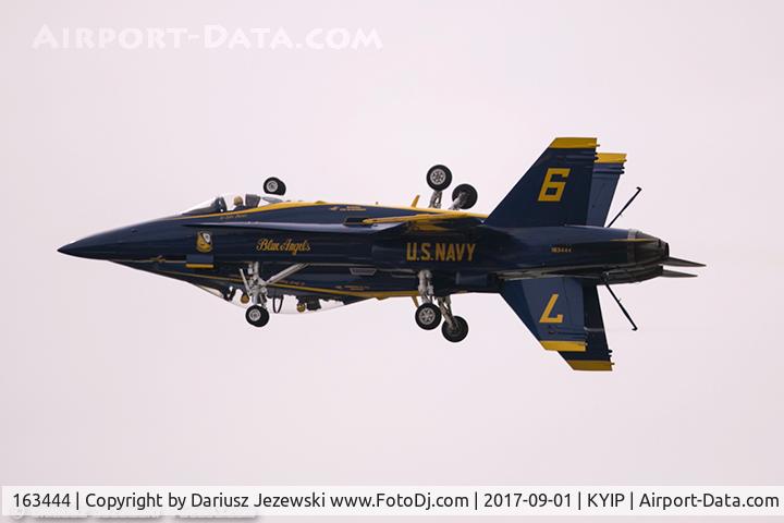 163444, 1987 McDonnell Douglas F/A-18C Hornet C/N 0648/C015, F/A-18C Hornet 163444  from Blue Angels Demo Team  NAS Pensacola, FL