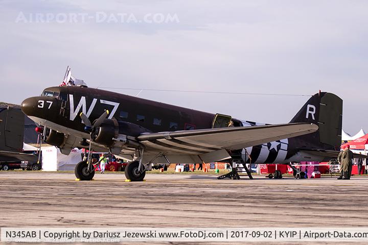 N345AB, 1943 Douglas DC3C-S1C3G (C-47A) C/N 13803, Douglas DC-3C-S1C3G  C/N 13803, N345AB