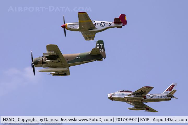 N2AD, 1947 Douglas AD-1 Skyraider C/N 09257/2085, Douglas AD-1 Skyraider 