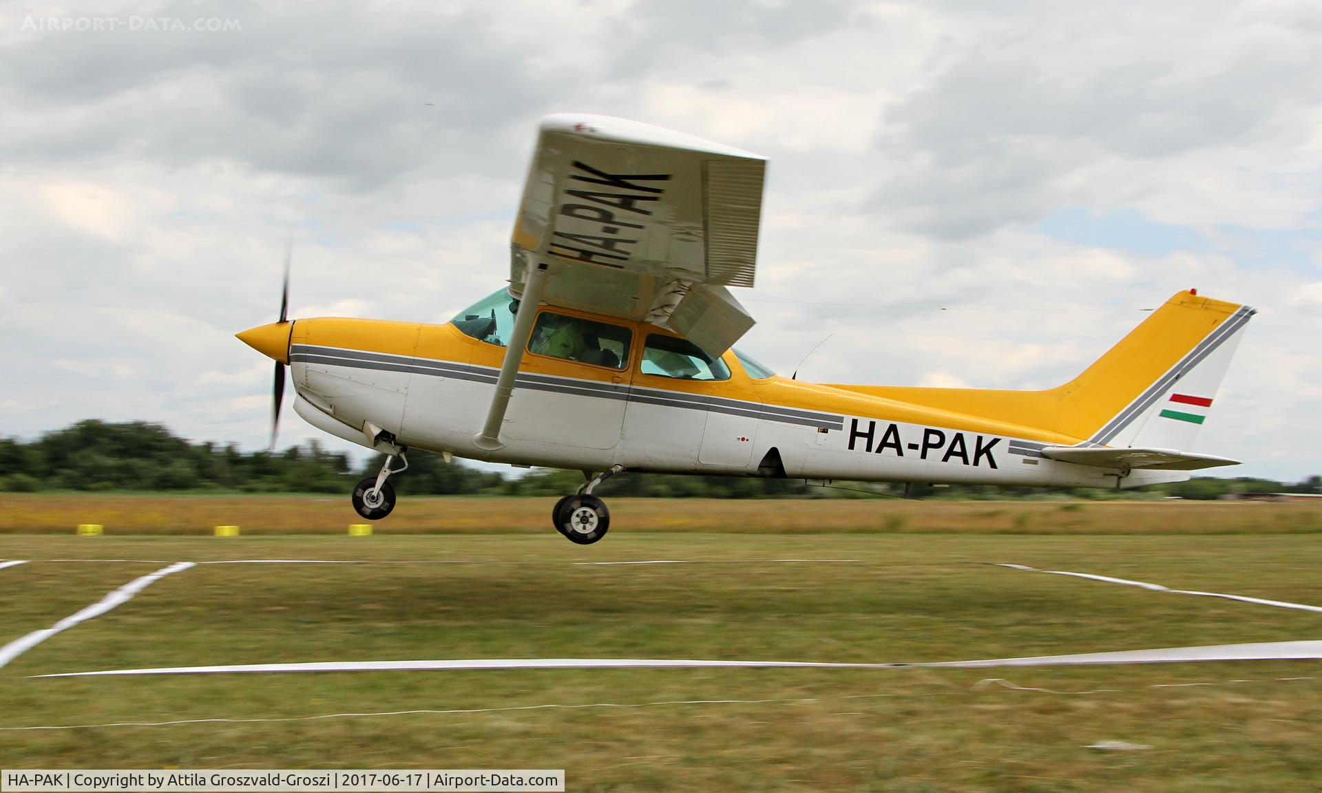 HA-PAK, 1980 Cessna 172RG Cutlass RG C/N 172RG-0375, Balatonkeresztúr Airfield, Hungary