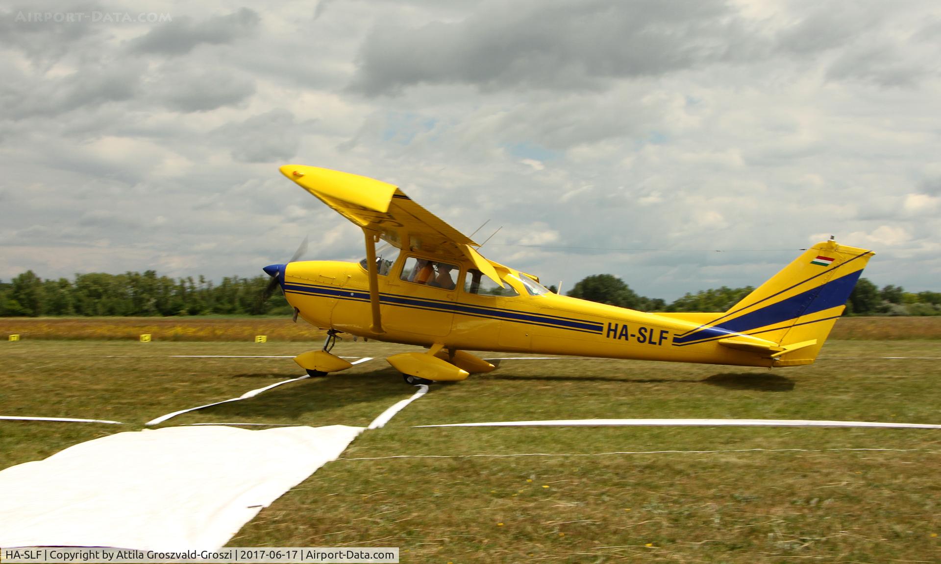 HA-SLF, 1964 Reims F172F Skyhawk C/N F172-0140, Balatonkeresztúr Airfield, Hungary