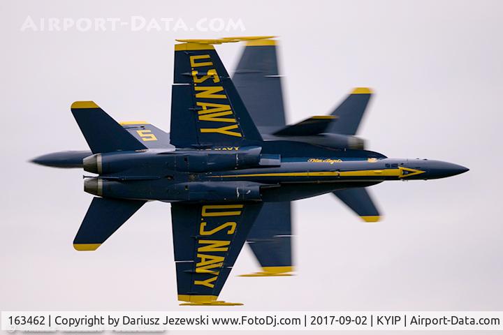 163462, 1988 McDonnell Douglas F/A-18C Hornet C/N 0683/C027, F/A-18C Hornet 163462  from Blue Angels Demo Team  NAS Pensacola, FL