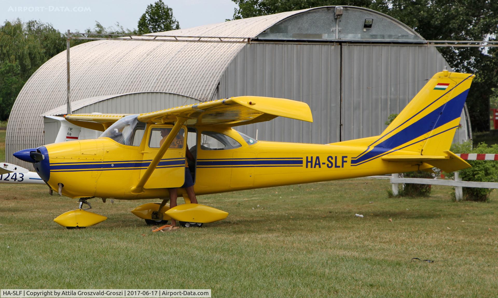HA-SLF, 1964 Reims F172F Skyhawk C/N F172-0140, Balatonkeresztúr Airfield, Hungary