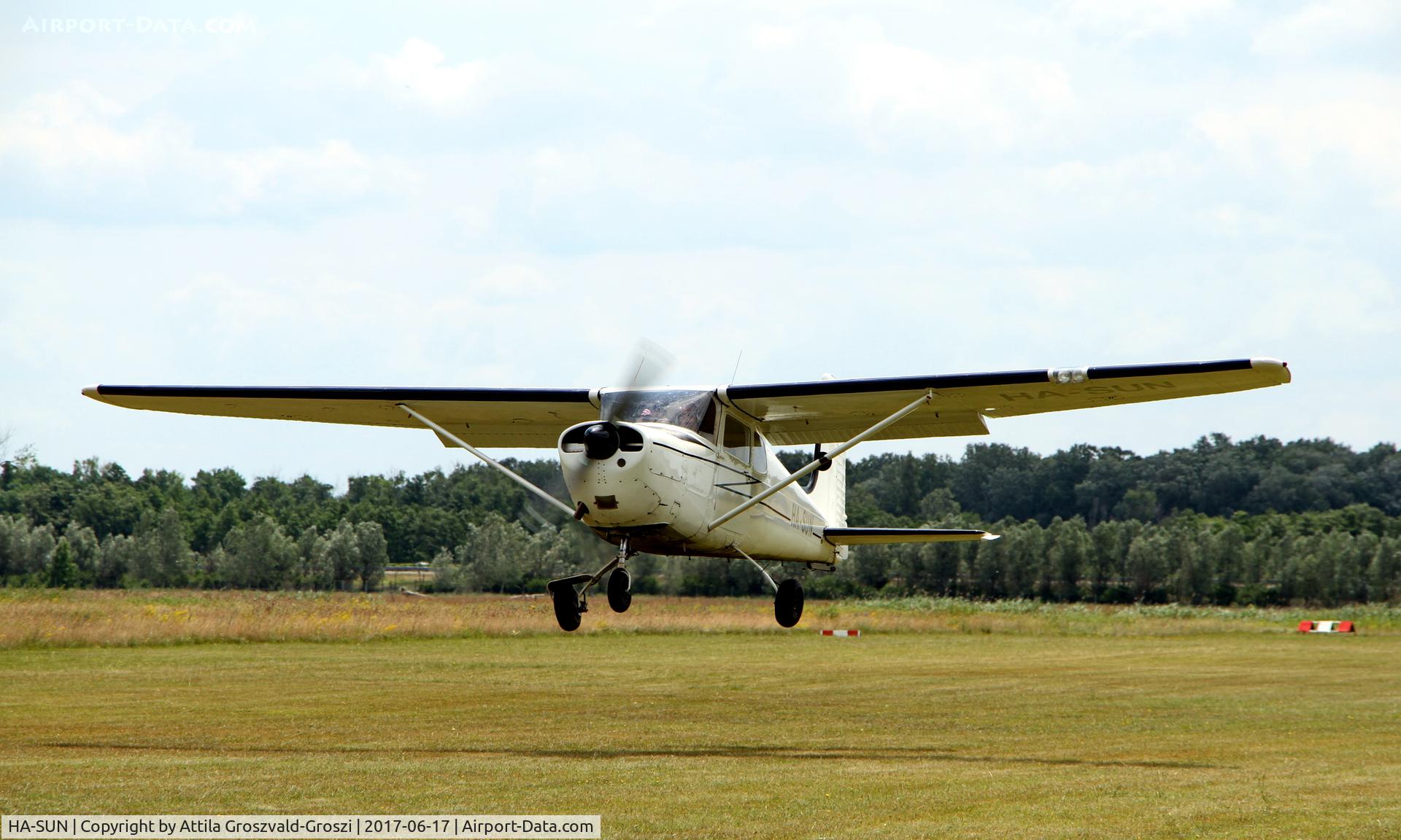 HA-SUN, 1958 Cessna 172 C/N 36536, Balatonkeresztúr Airfield, Hungary