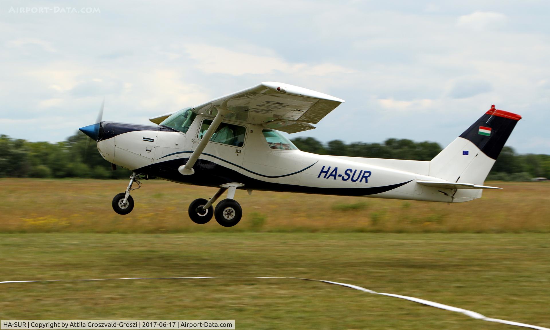 HA-SUR, Cessna 152 C/N 15283620, Balatonkeresztúr Airfield, Hungary