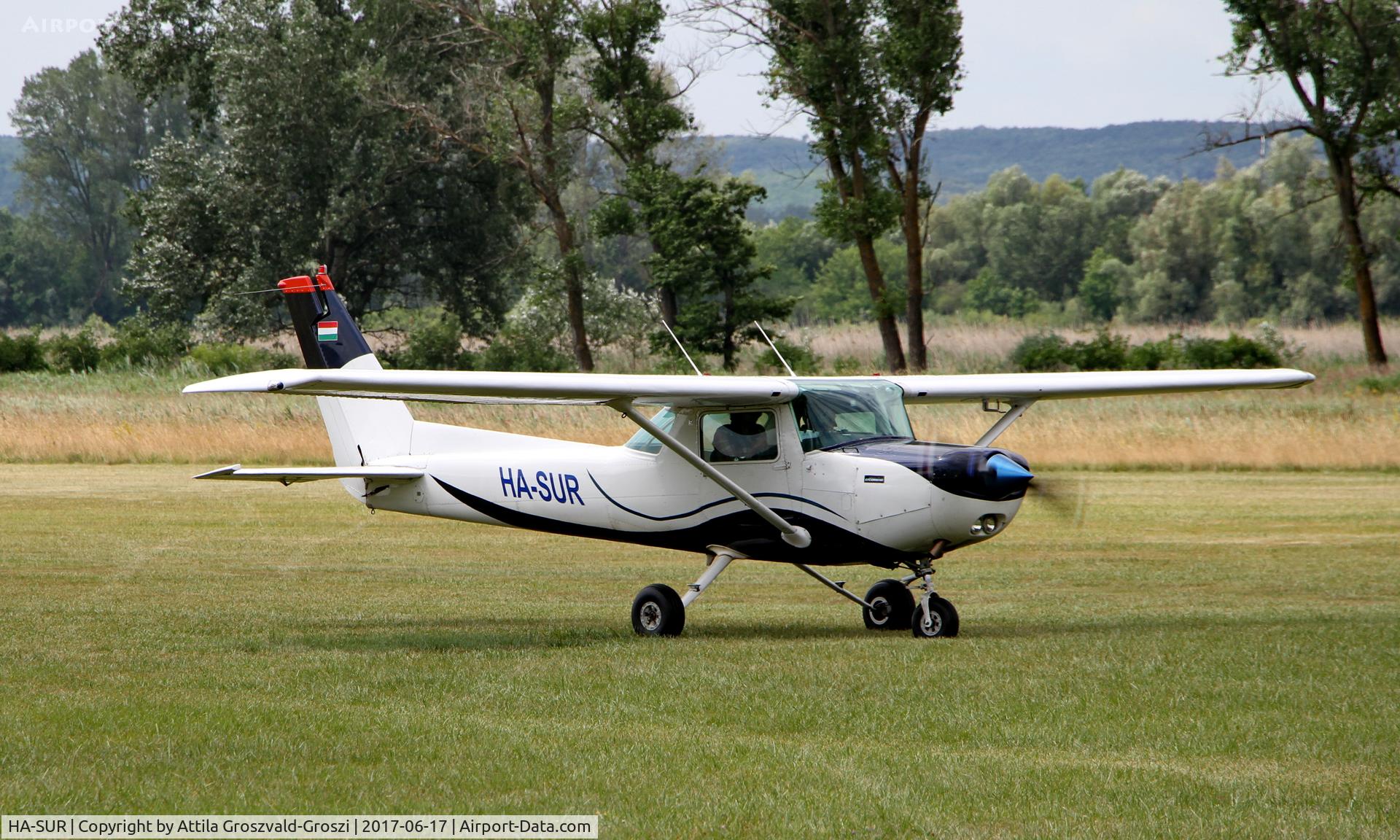 HA-SUR, Cessna 152 C/N 15283620, Balatonkeresztúr Airfield, Hungary