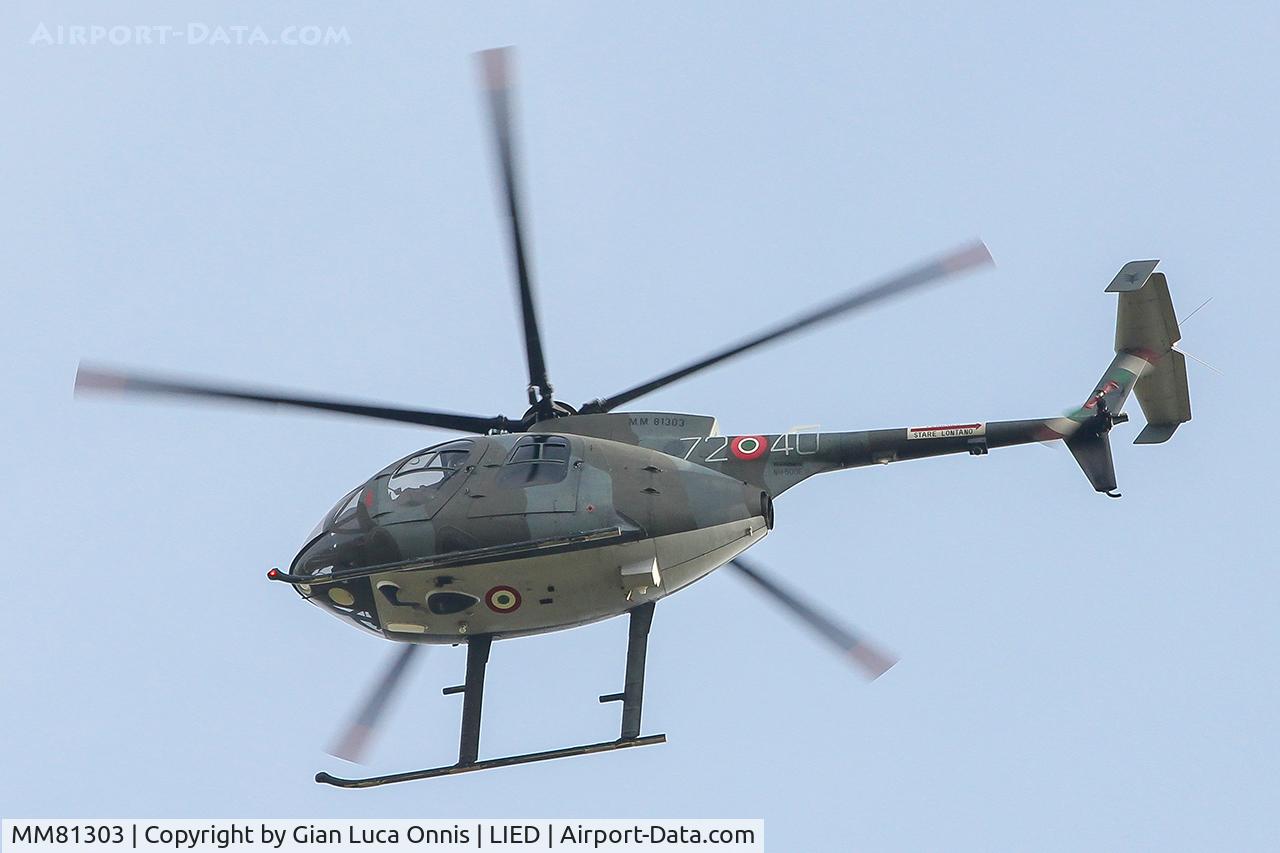 MM81303, Agusta NH-500E C/N 241, LANDING