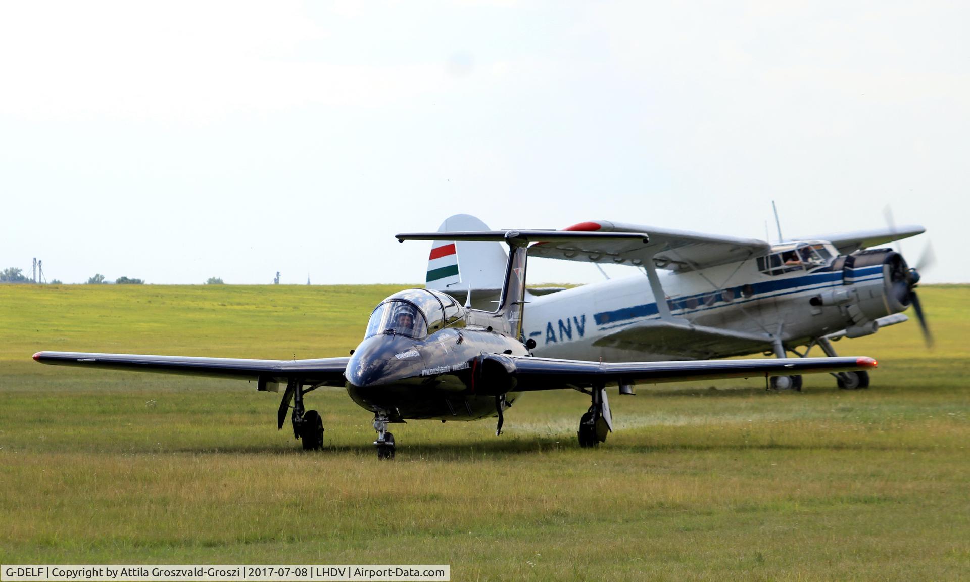 G-DELF, 1971 Aero L-29 Delfin C/N 194555, Dunaújváros-Kisapostag Airport, Hungary
