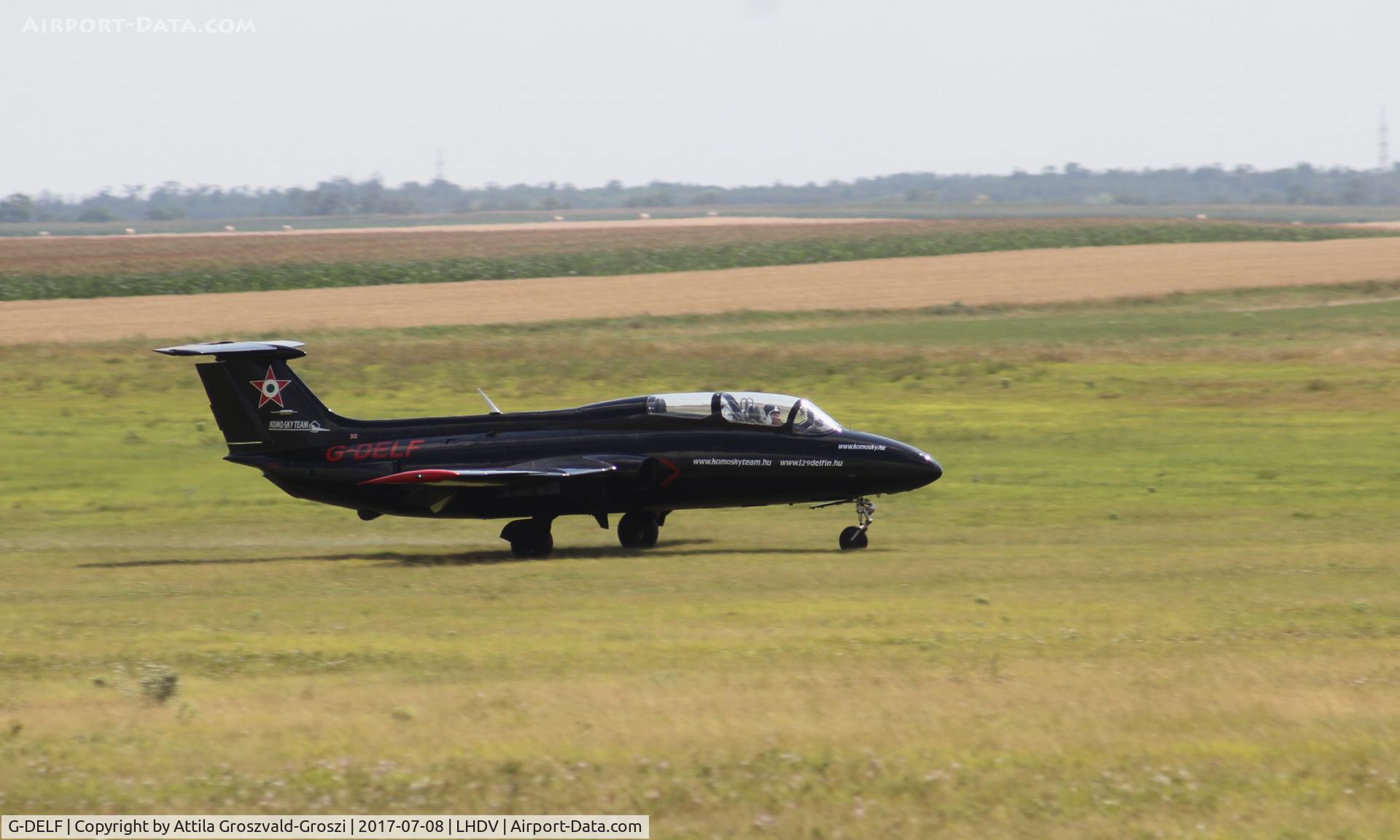 G-DELF, 1971 Aero L-29 Delfin C/N 194555, Dunaújváros-Kisapostag Airport, Hungary