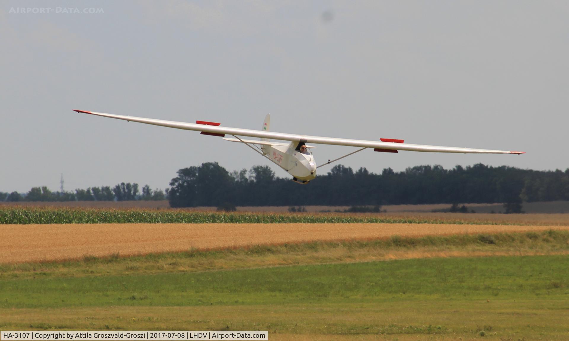 HA-3107, Schneider Baby IIb C/N 002, Dunaújváros-Kisapostag Airport, Hungary
