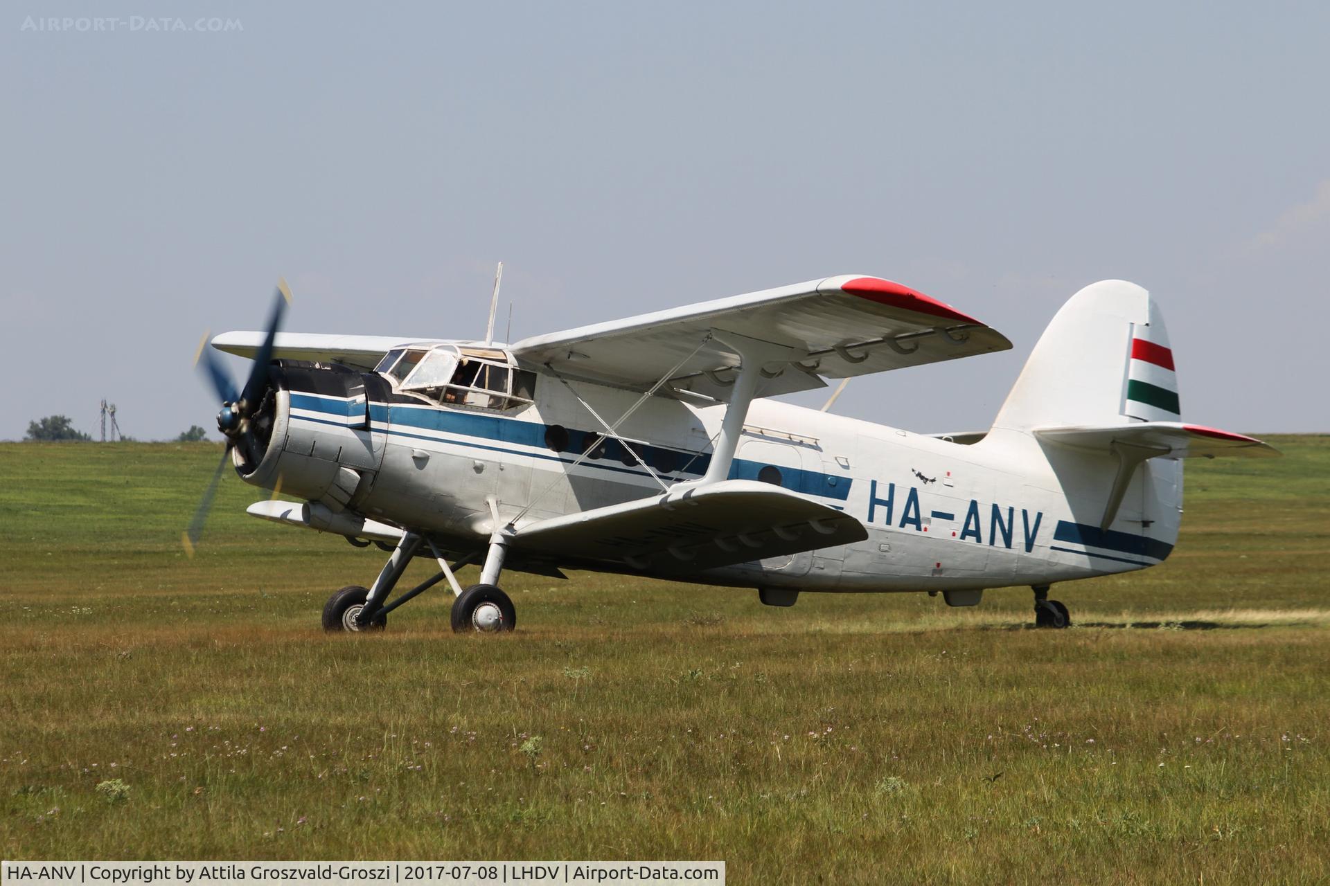 HA-ANV, 1988 PZL-Mielec An-2TD C/N 1G231-48, Dunaújváros-Kisapostag Airport, Hungary