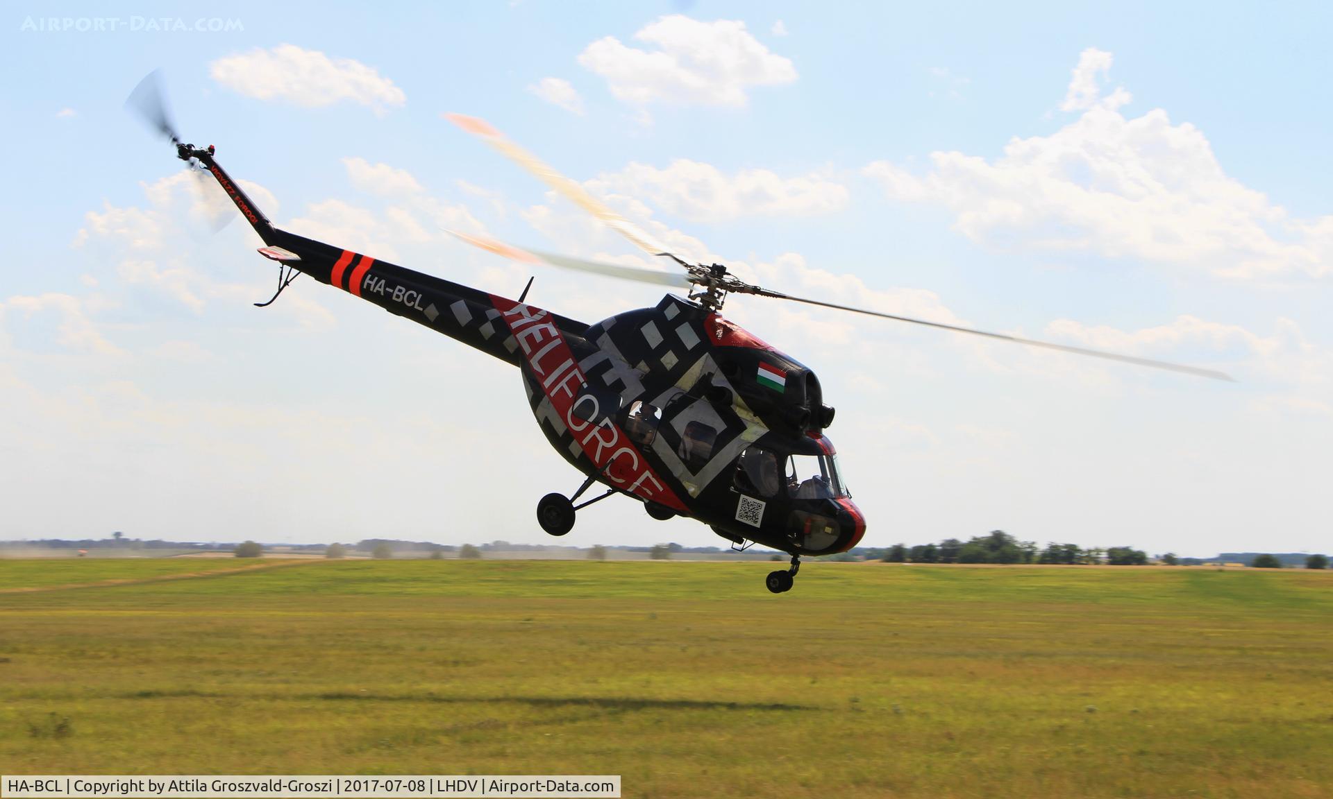 HA-BCL, 1974 Mil (PZL-Swidnik) Mi-2 C/N 563820114, Dunaújváros-Kisapostag Airport, Hungary