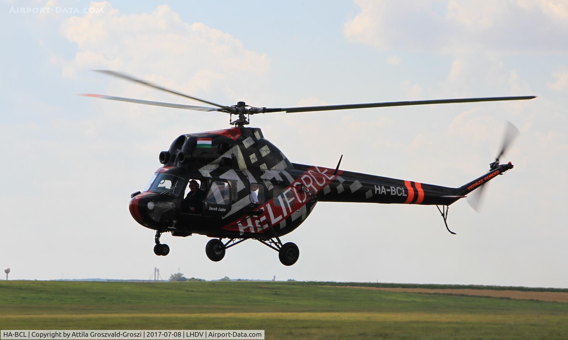 HA-BCL, 1974 Mil (PZL-Swidnik) Mi-2 C/N 563820114, Dunaújváros-Kisapostag Airport, Hungary