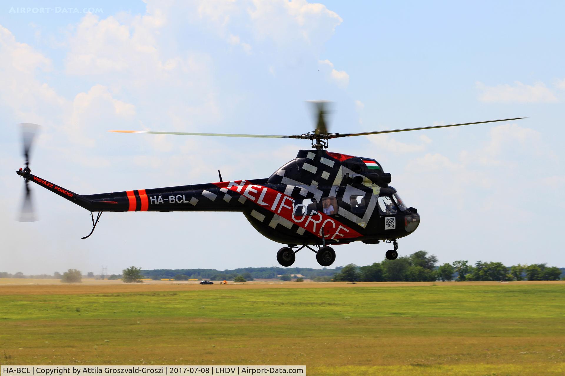 HA-BCL, 1974 Mil (PZL-Swidnik) Mi-2 C/N 563820114, Dunaújváros-Kisapostag Airport, Hungary