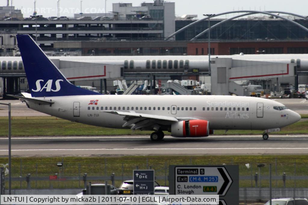 LN-TUI, 2000 Boeing 737-705 C/N 29094, Taxiing