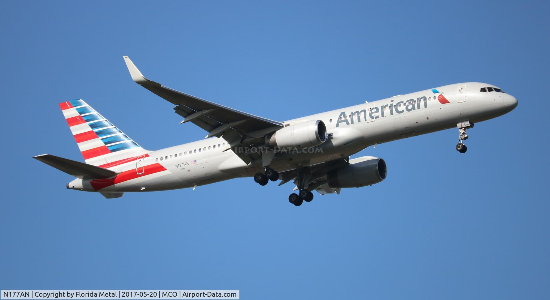 N177AN, 2002 Boeing 757-223 C/N 32396, American