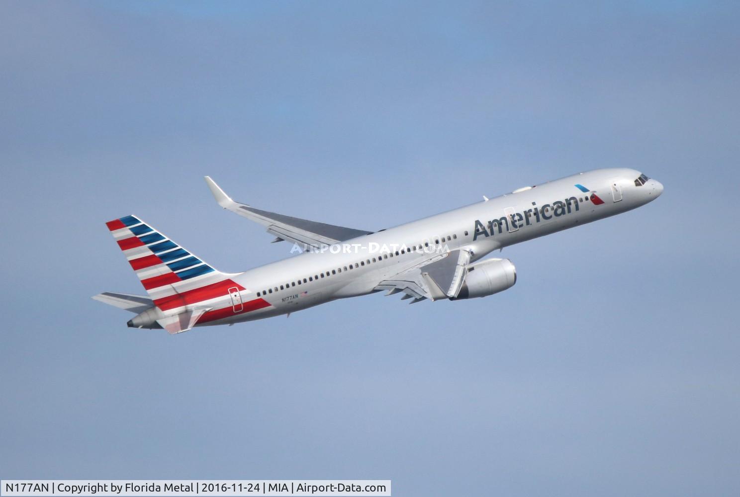 N177AN, 2002 Boeing 757-223 C/N 32396, American